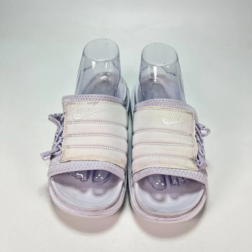 Nike Asuna Pure Violet Sporty Casual Lifestyle Sandals DM3234-500 Women's Size 8